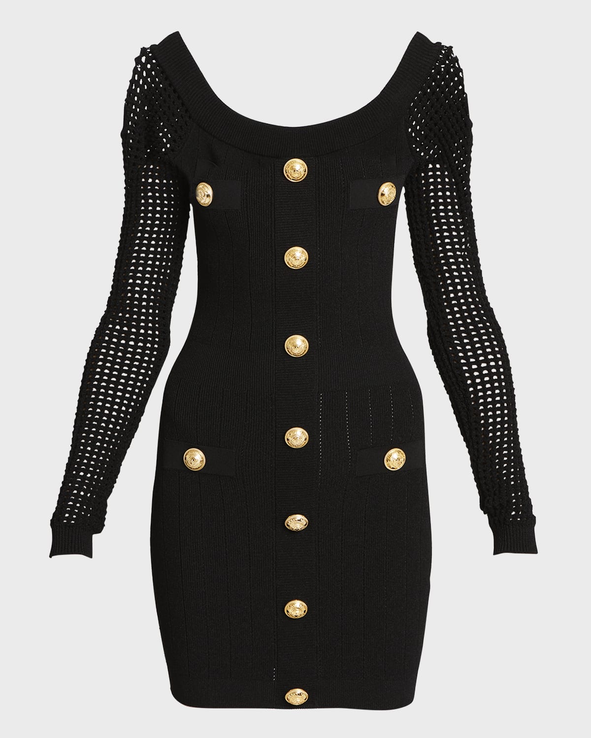Balmain Top Coat Women's Clothing at Neiman Marcus