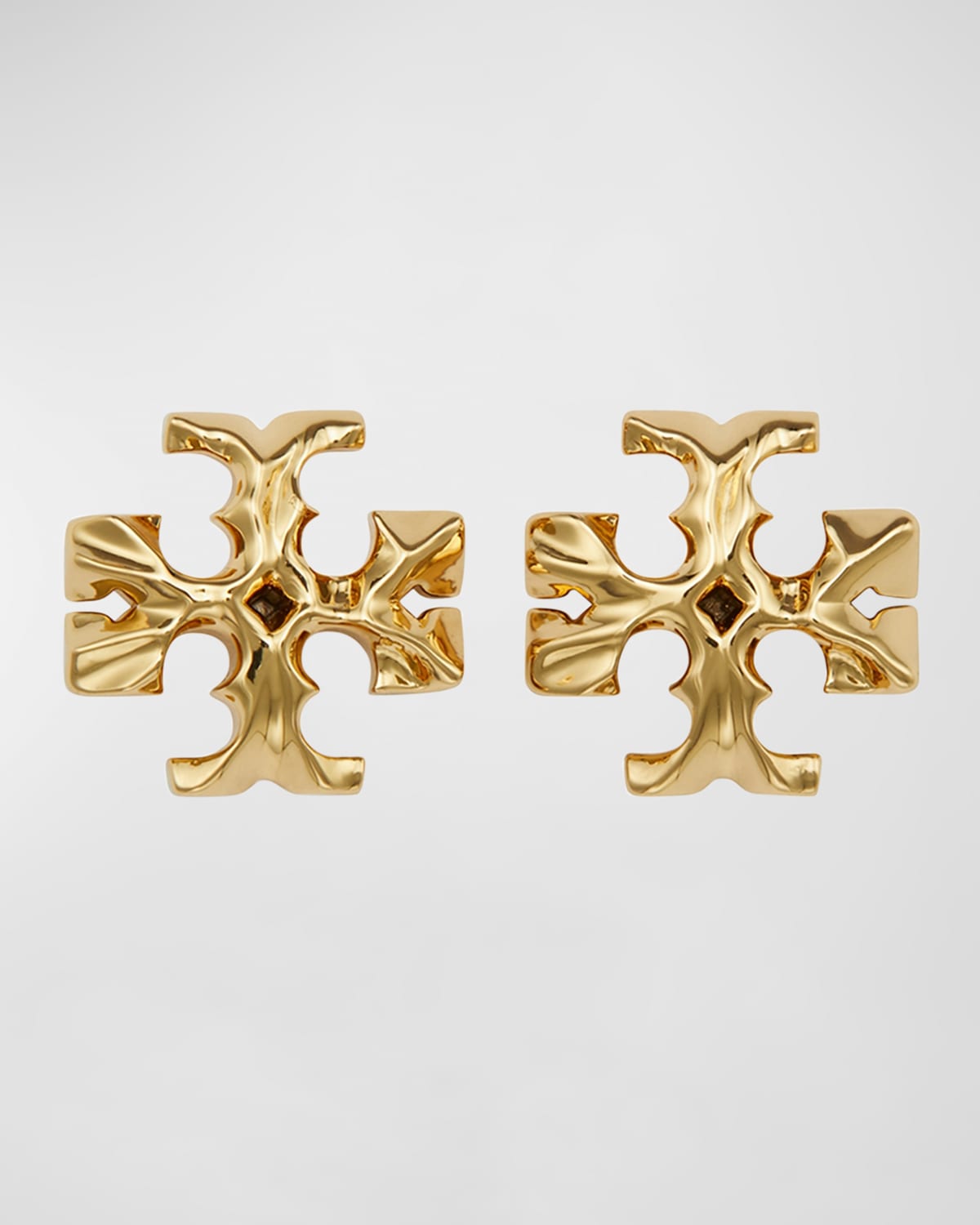 Tory Burch Roxanne Hoop and Stud Earrings, Set of 3 Neiman Marcus