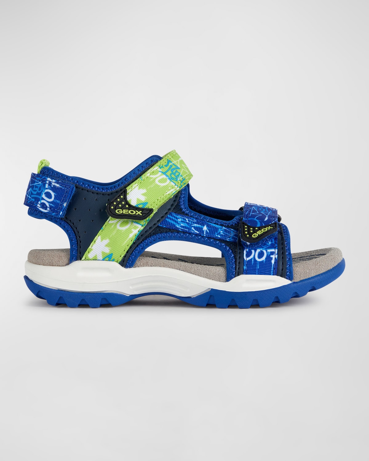 Geox Boy's Maratea Mix-Leather Sport Sandals, Toddler/Kids | Neiman Marcus