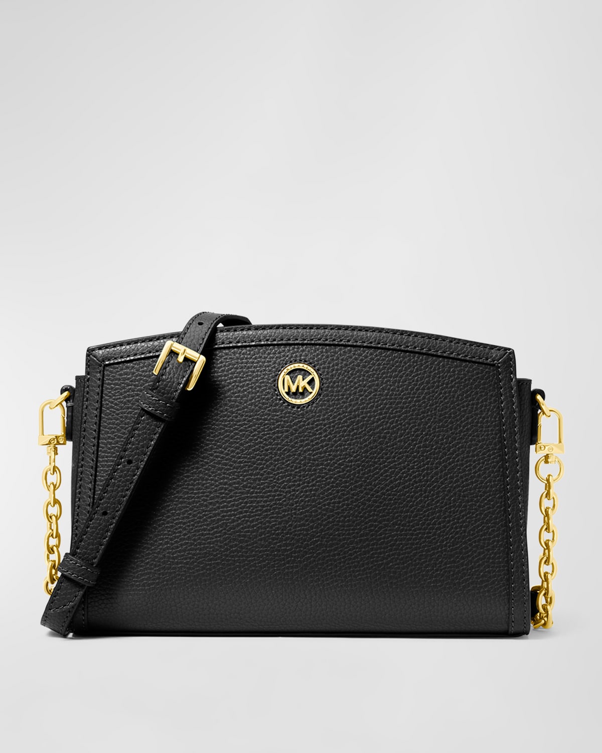 MICHAEL Michael Kors Chantal Large East-West Leather Crossbody Bag ...