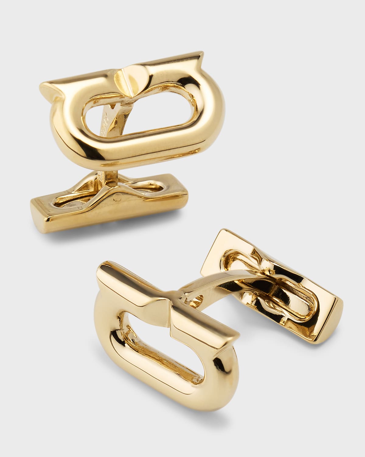 Ferragamo Men's Gancini Cufflinks Neiman Marcus
