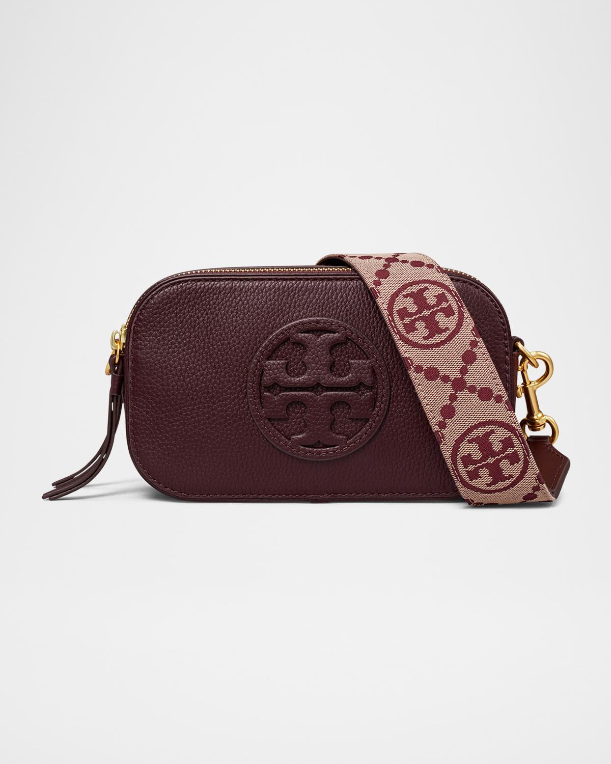 Tory Burch Miller Mini Leather Crossbody Bag | Neiman Marcus