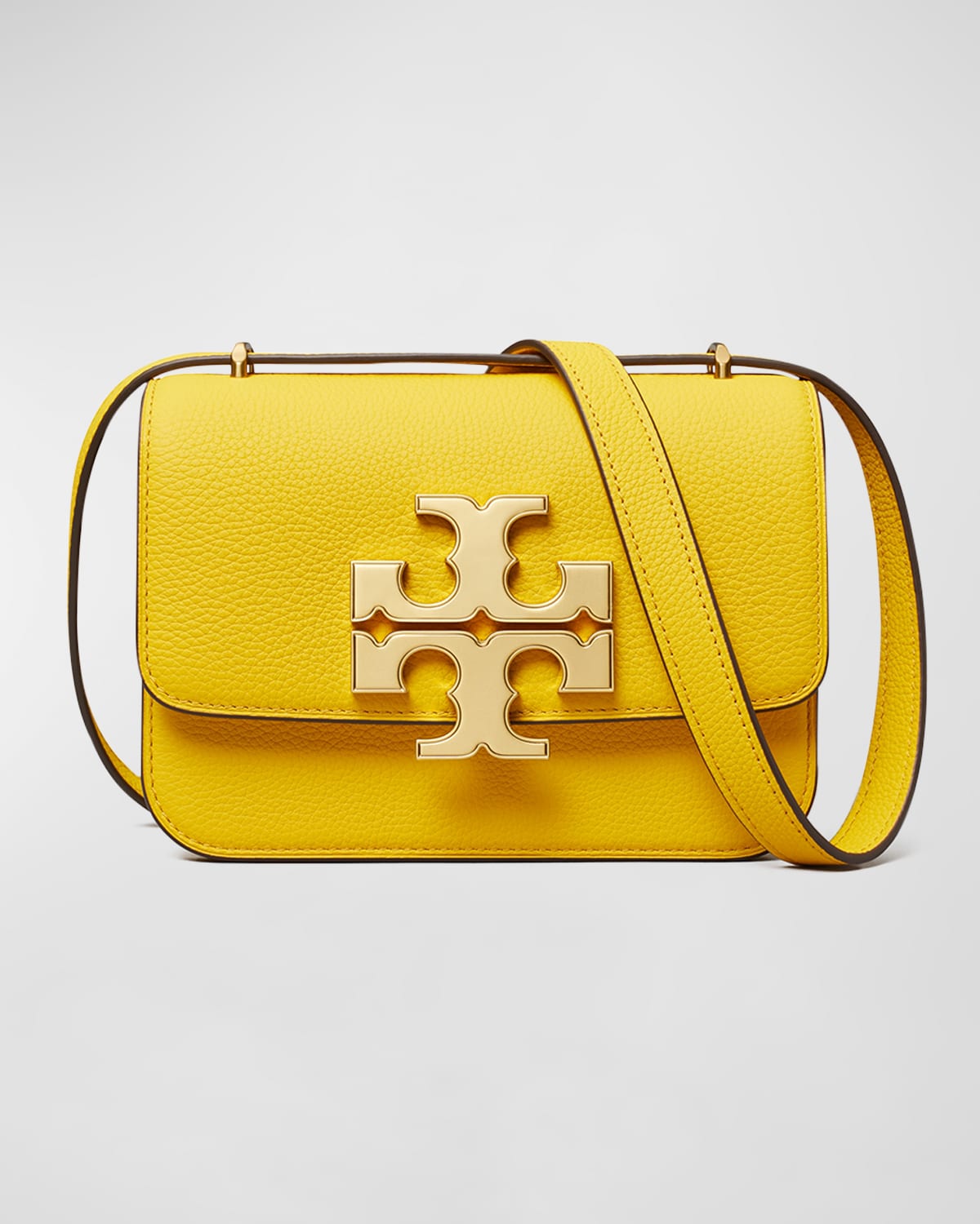 Tory Burch Eleanor Small Leather Convertible Shoulder Bag | Neiman Marcus