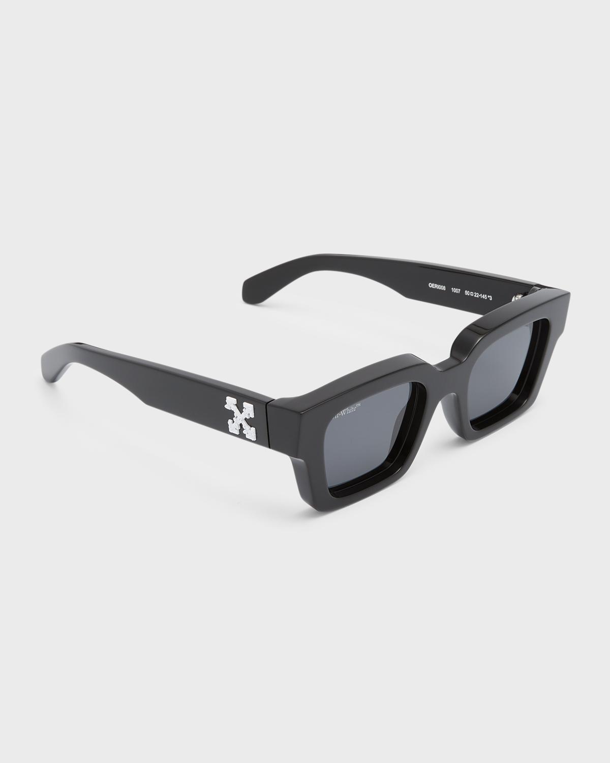 Off-White Black Sunglasses with Gold Arrow Logo Off-White Men main image 2