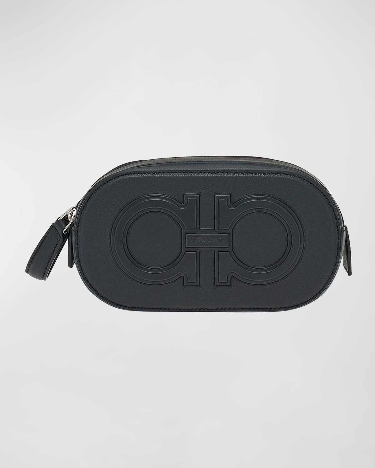 MCM Men's Ottomar Visetos Medium Toiletry Bag with Strap Neiman Marcus