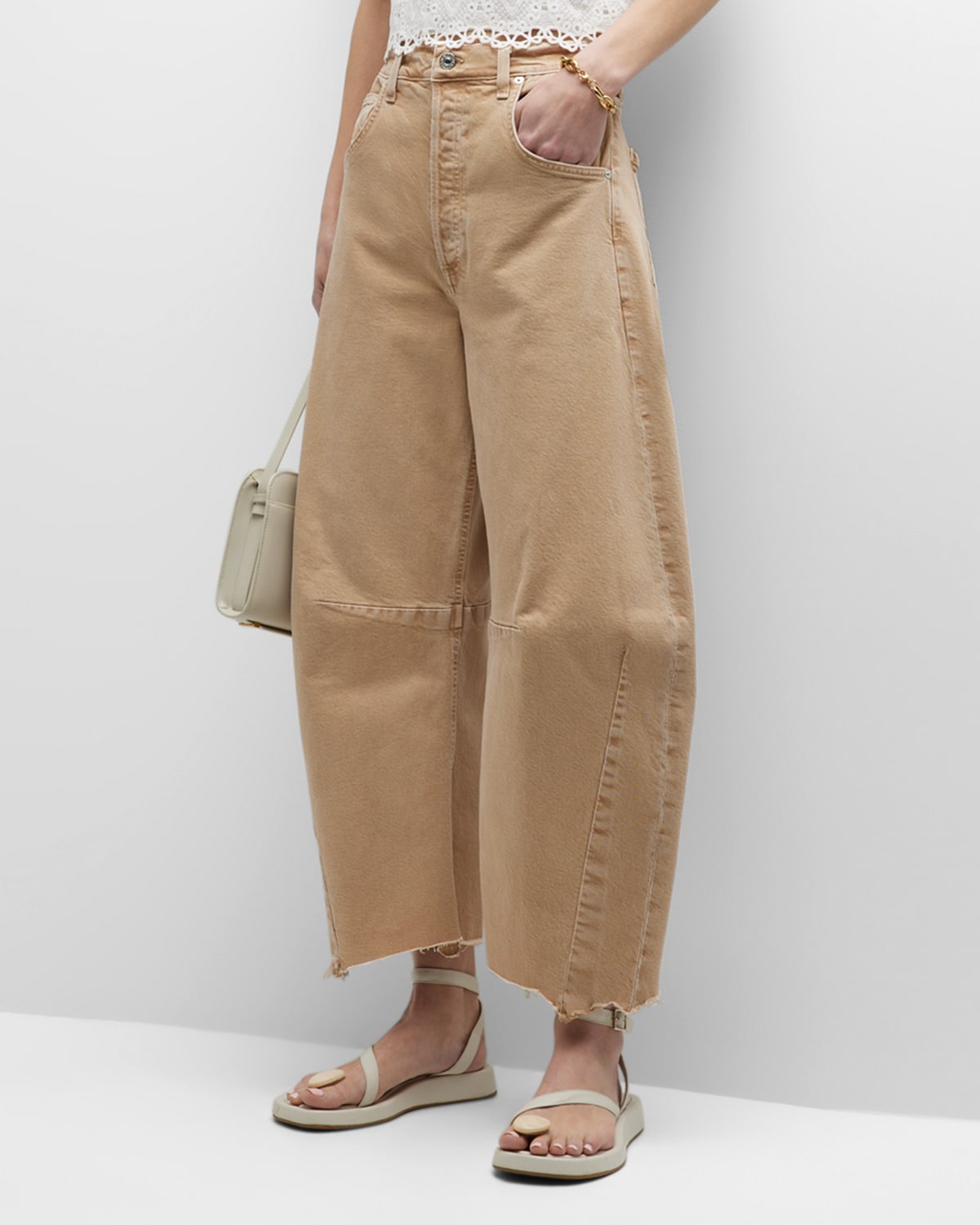 Citizens of Humanity Paloma Wide-Leg Baggy Jeans | Neiman Marcus