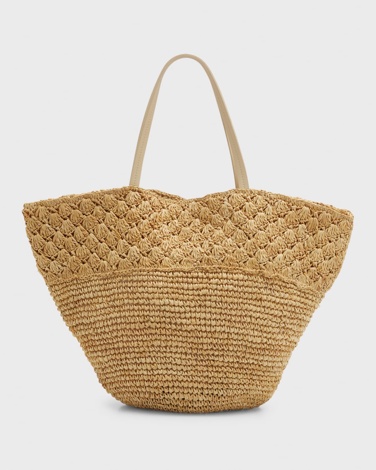 BTB Los Angeles Bride Woven Straw Tote Bag | Neiman Marcus