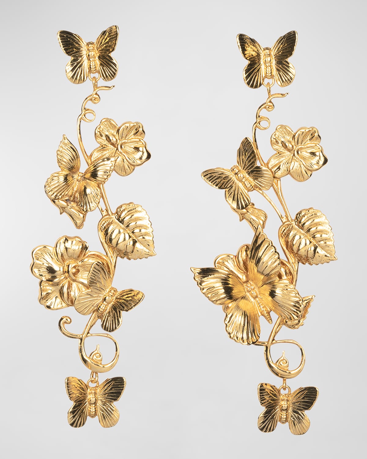 Jennifer Behr Tatiana Crystal and Glass Pearl Drop Earrings | Neiman Marcus