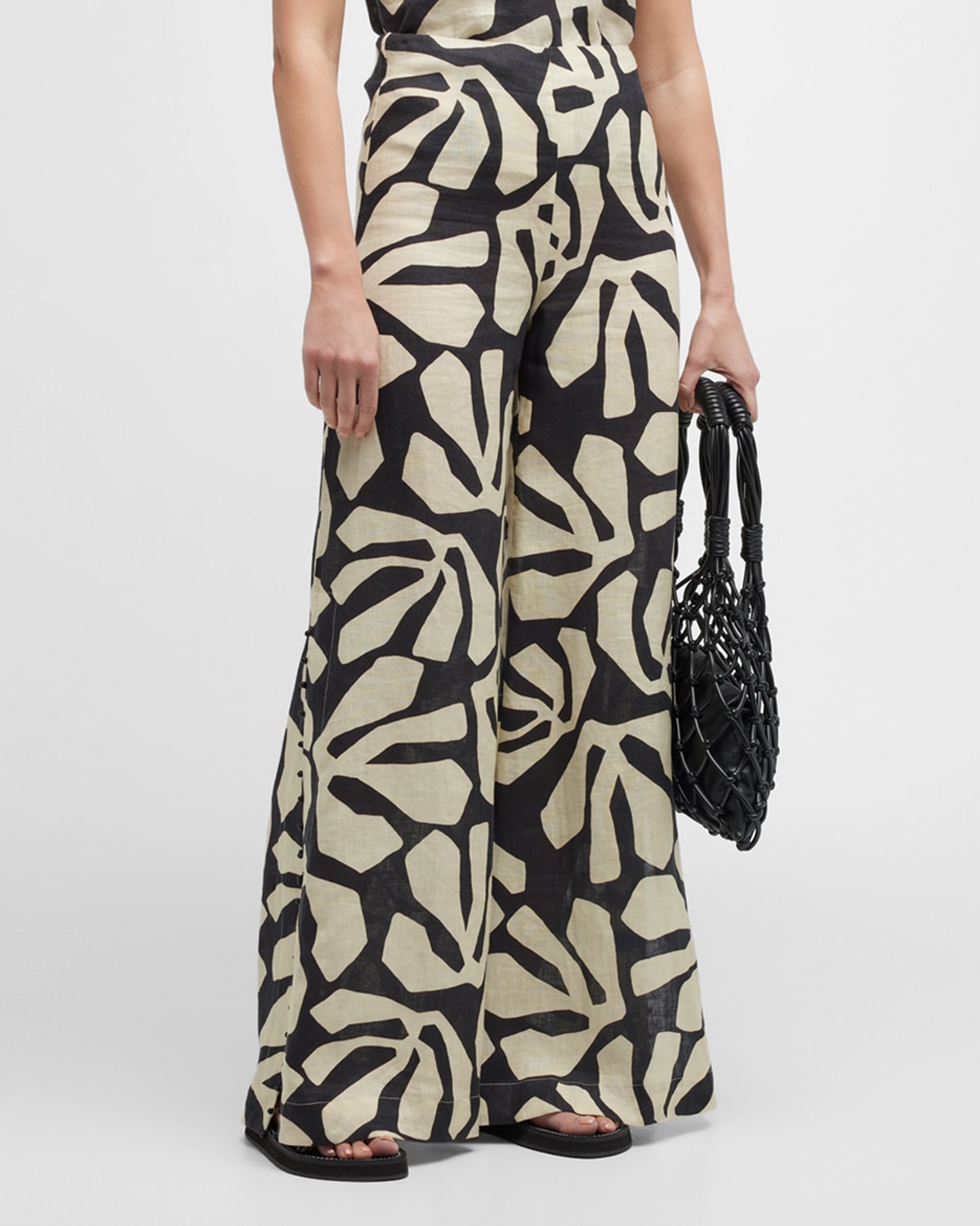 Taki Linen Pants | Khaki main image 1