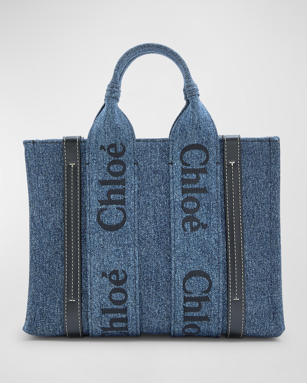 Chloe x Mifuko Woody Small Raffia Bucket Bag | Neiman Marcus
