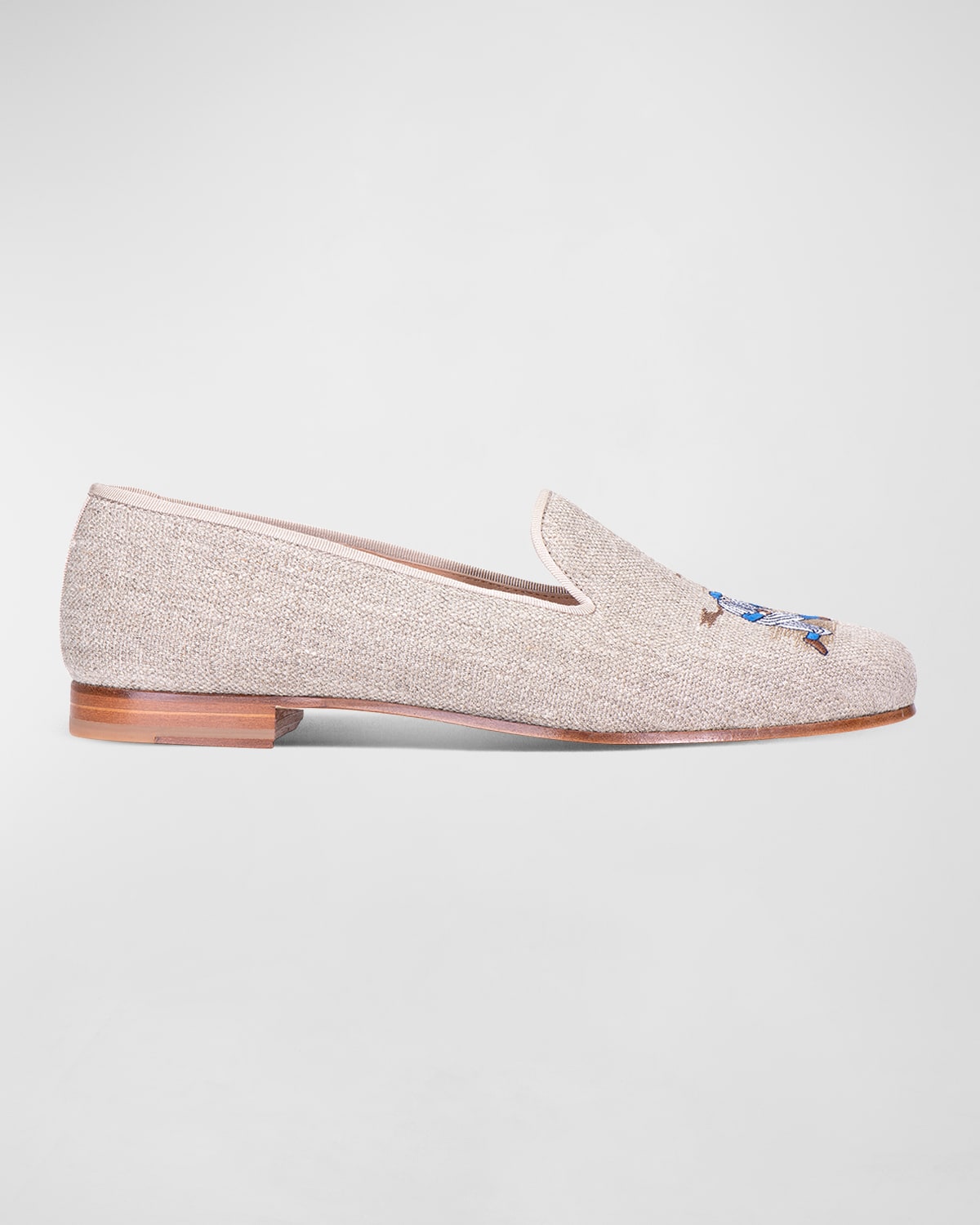 mens smoking slippers