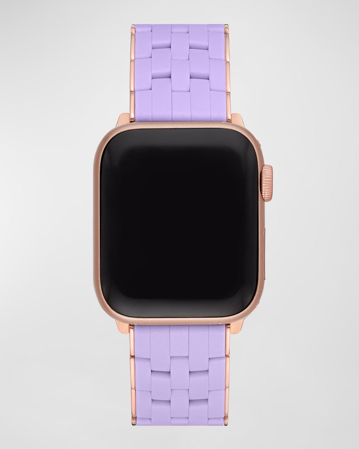MICHELE Silicone Wrapped Stainless Steel Apple Watch Bracelet Neiman