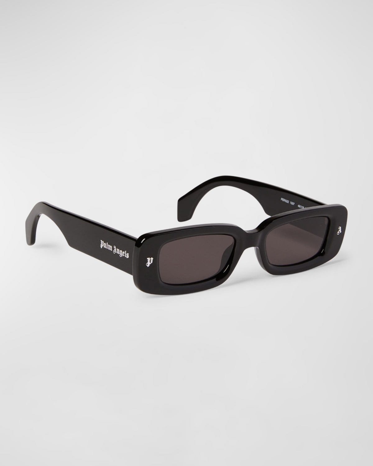 Nanushka Gabri Acetate Rectangle Sunglasses | Neiman Marcus
