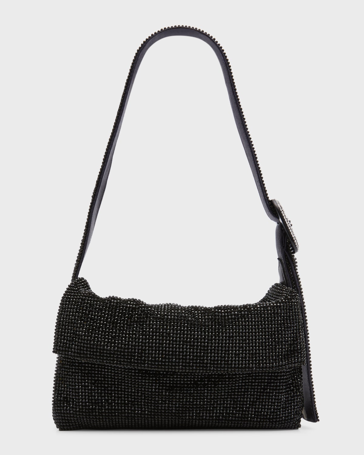 Benedetta Bruzziches Vitty La Mignon Rhinestone Mesh Shoulder Bag Neiman Marcus