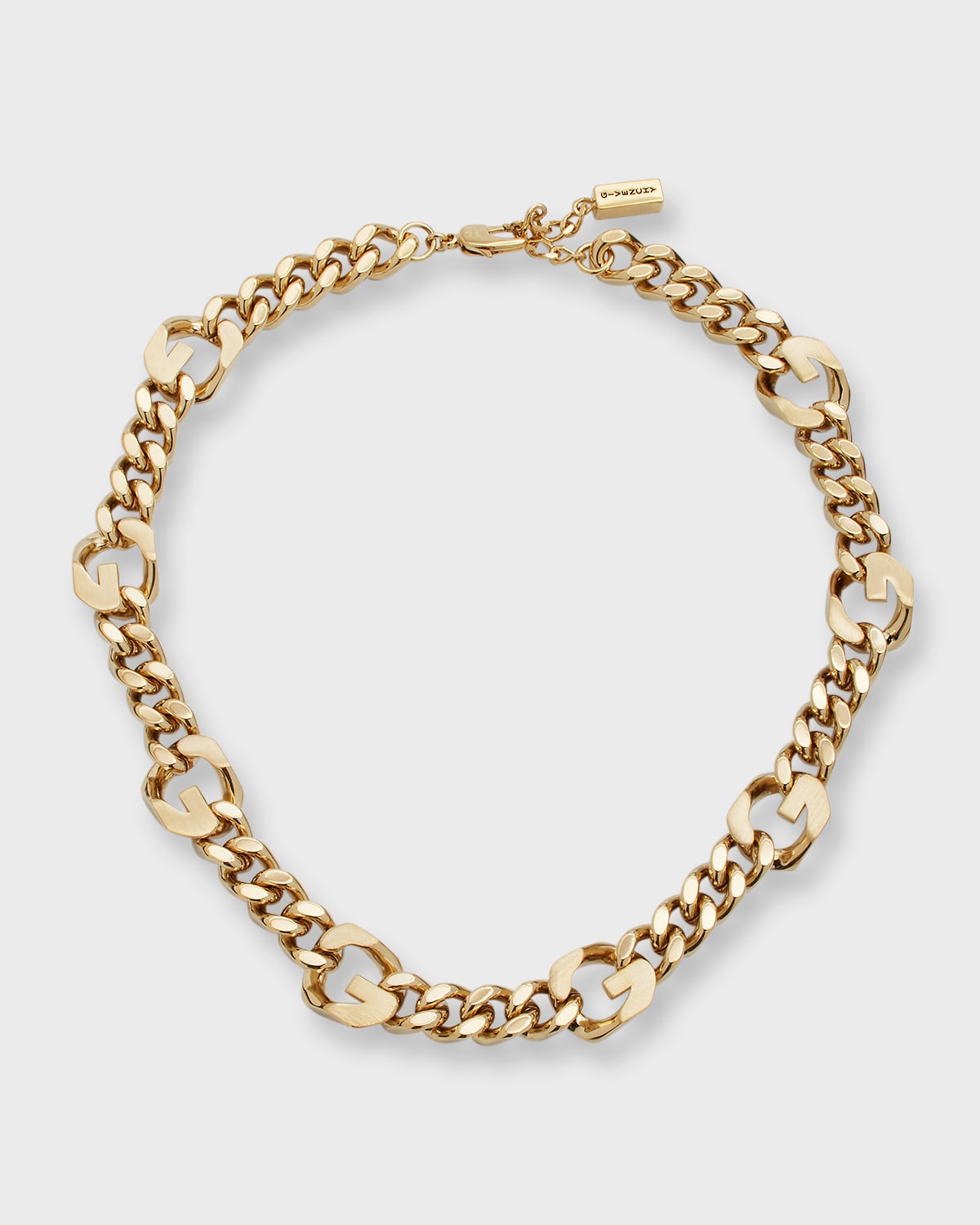 Givenchy G-Chain Pendant on Hoop Earrings | Neiman Marcus