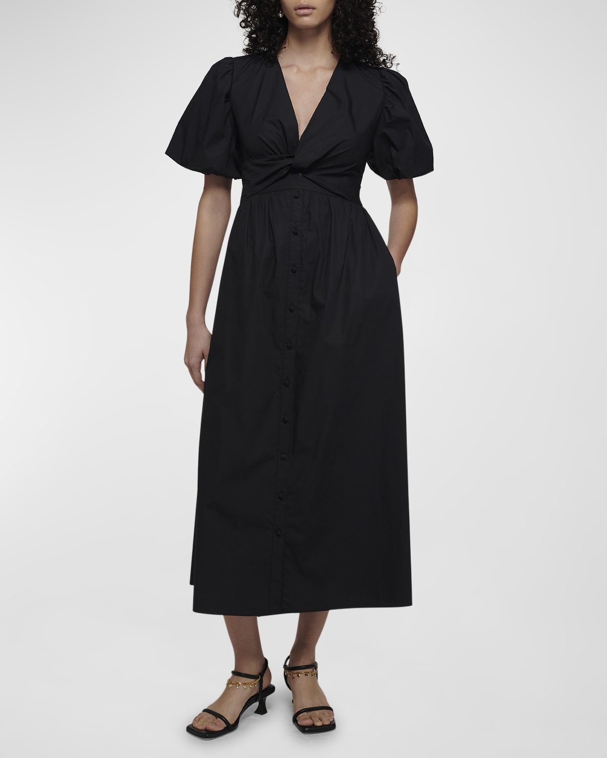 Koche Long Sleeve Knit Maxi Dress | Neiman Marcus