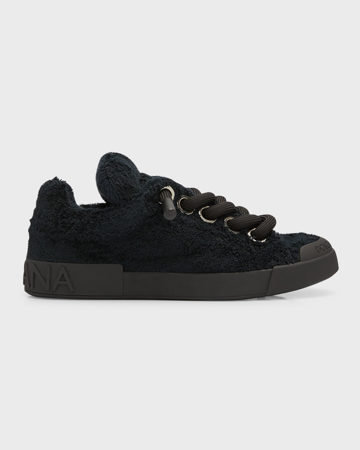 Dolce & Gabbana Teal Portofino Men Low Top Sneakers Shoes main image 0