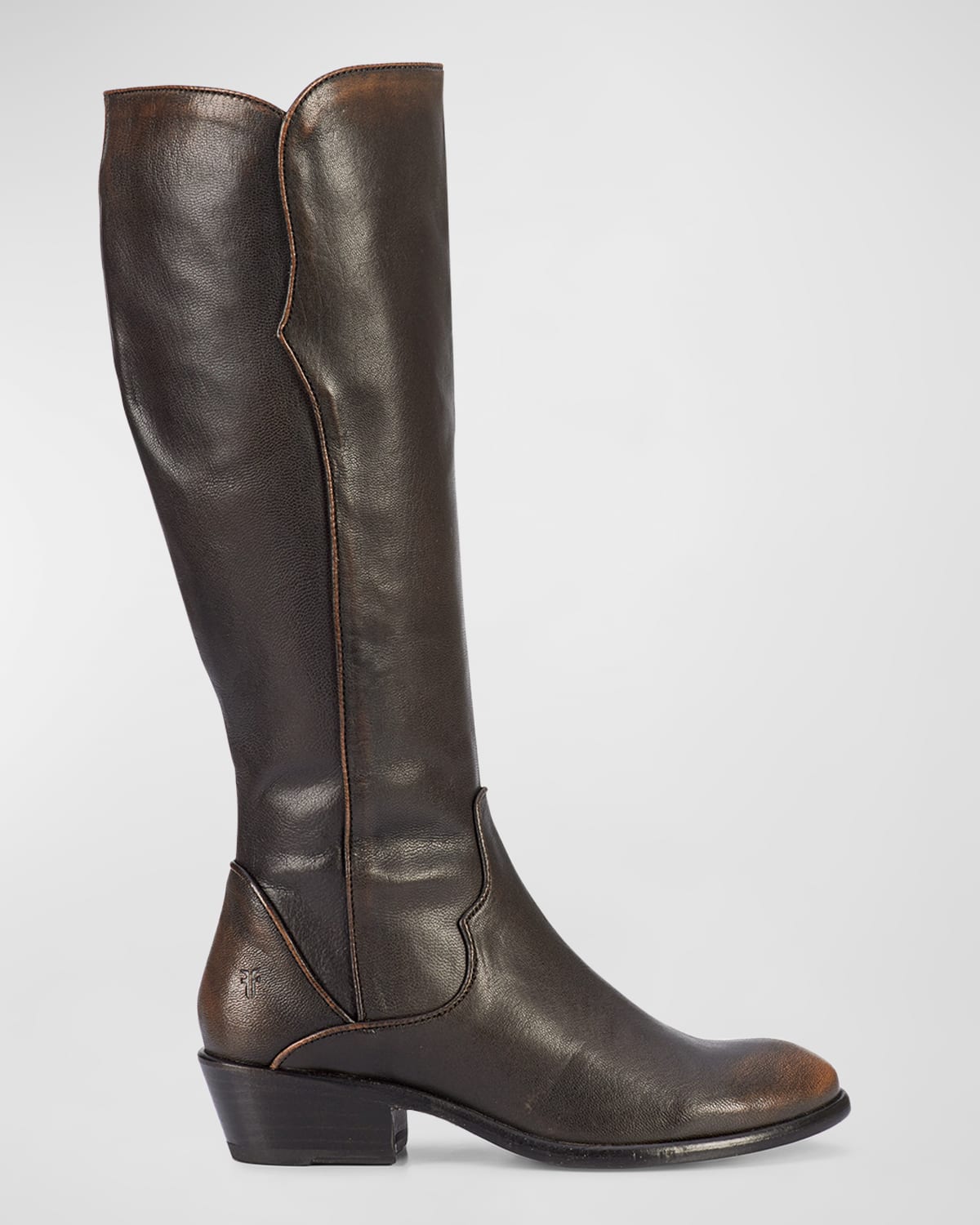 Frye Carson Leather Piping Tall Boots | Neiman Marcus