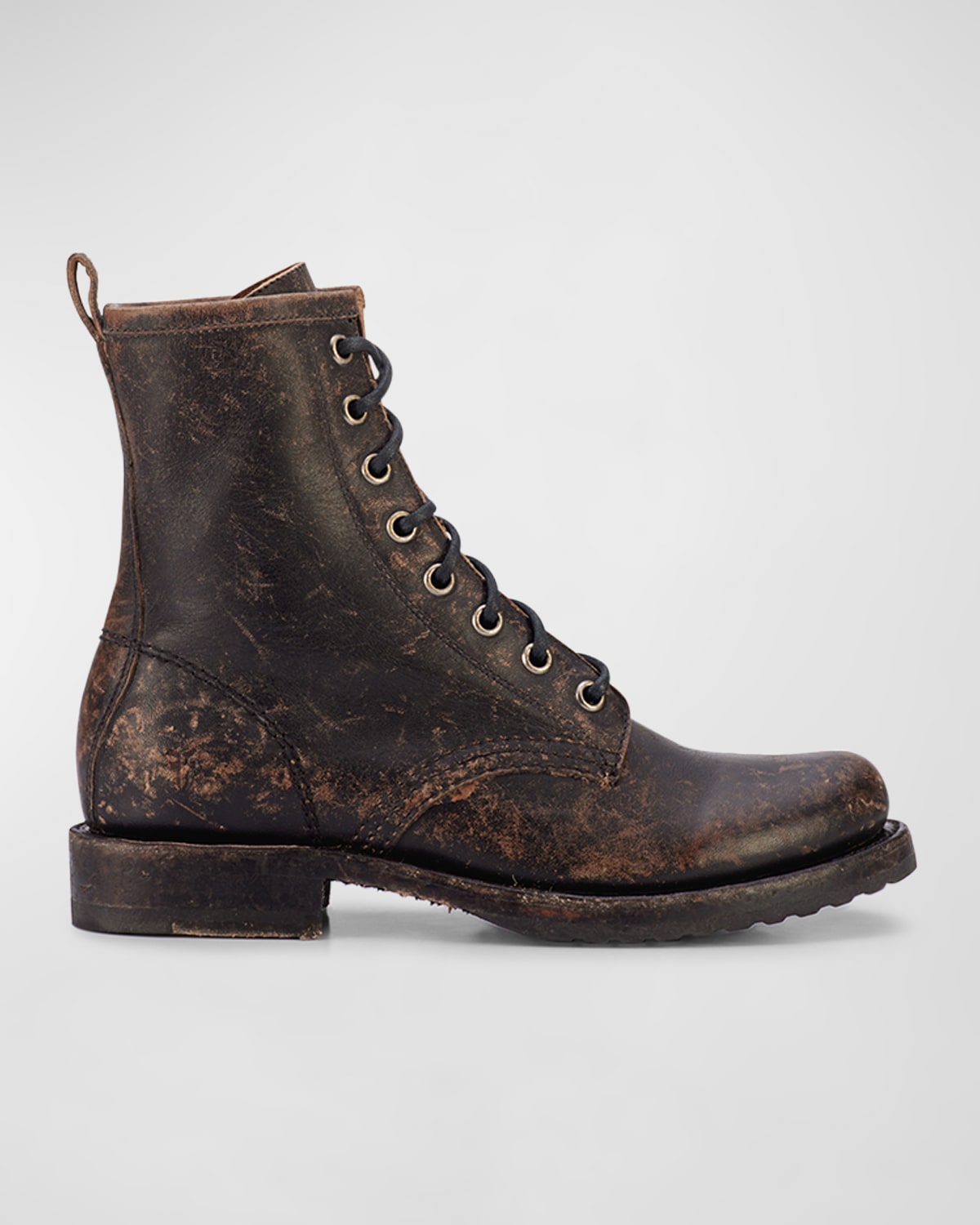 Ash Elton Calfskin Combat Boots | Neiman Marcus