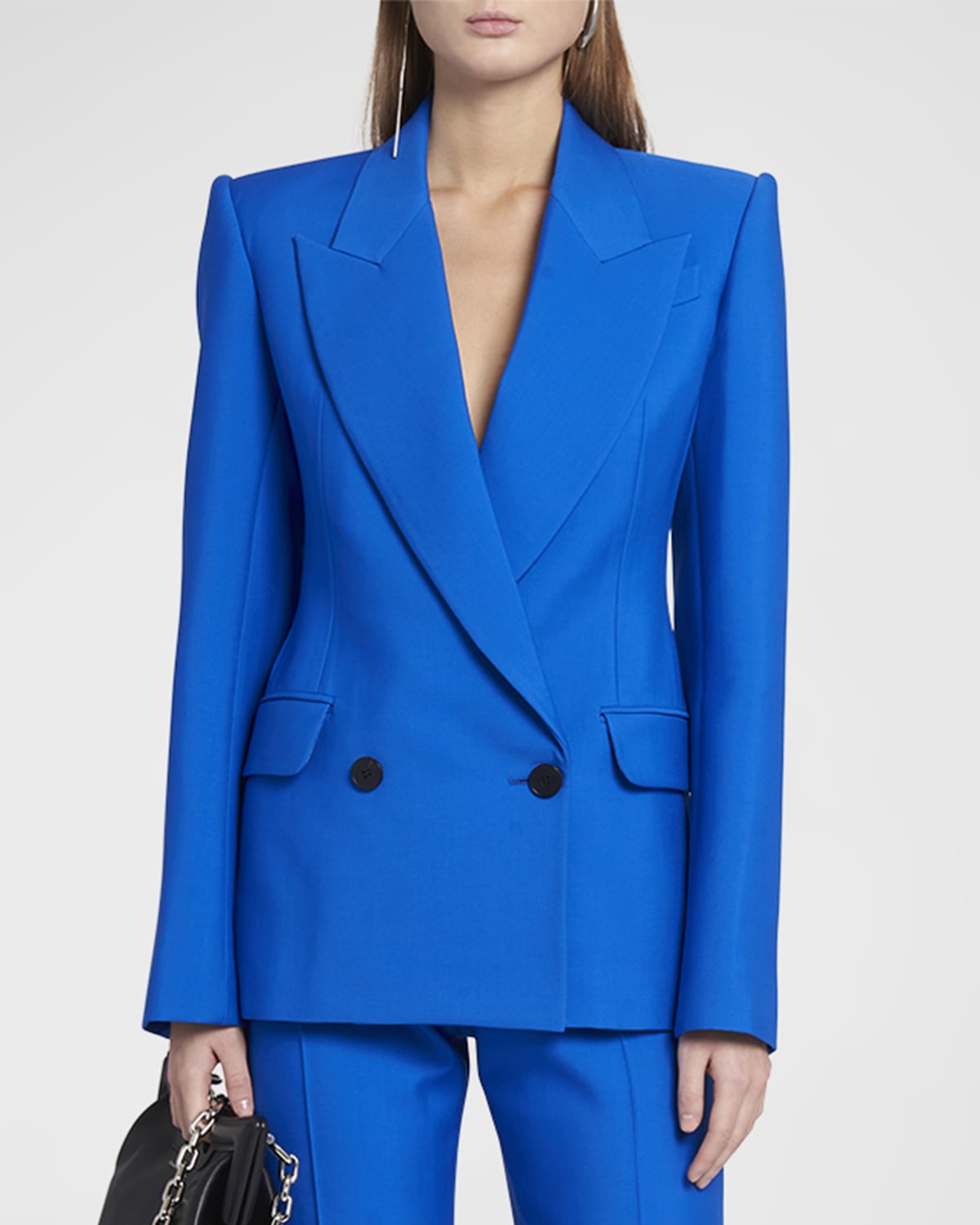 Balmain Classic Double-Breasted Blazer | Neiman Marcus