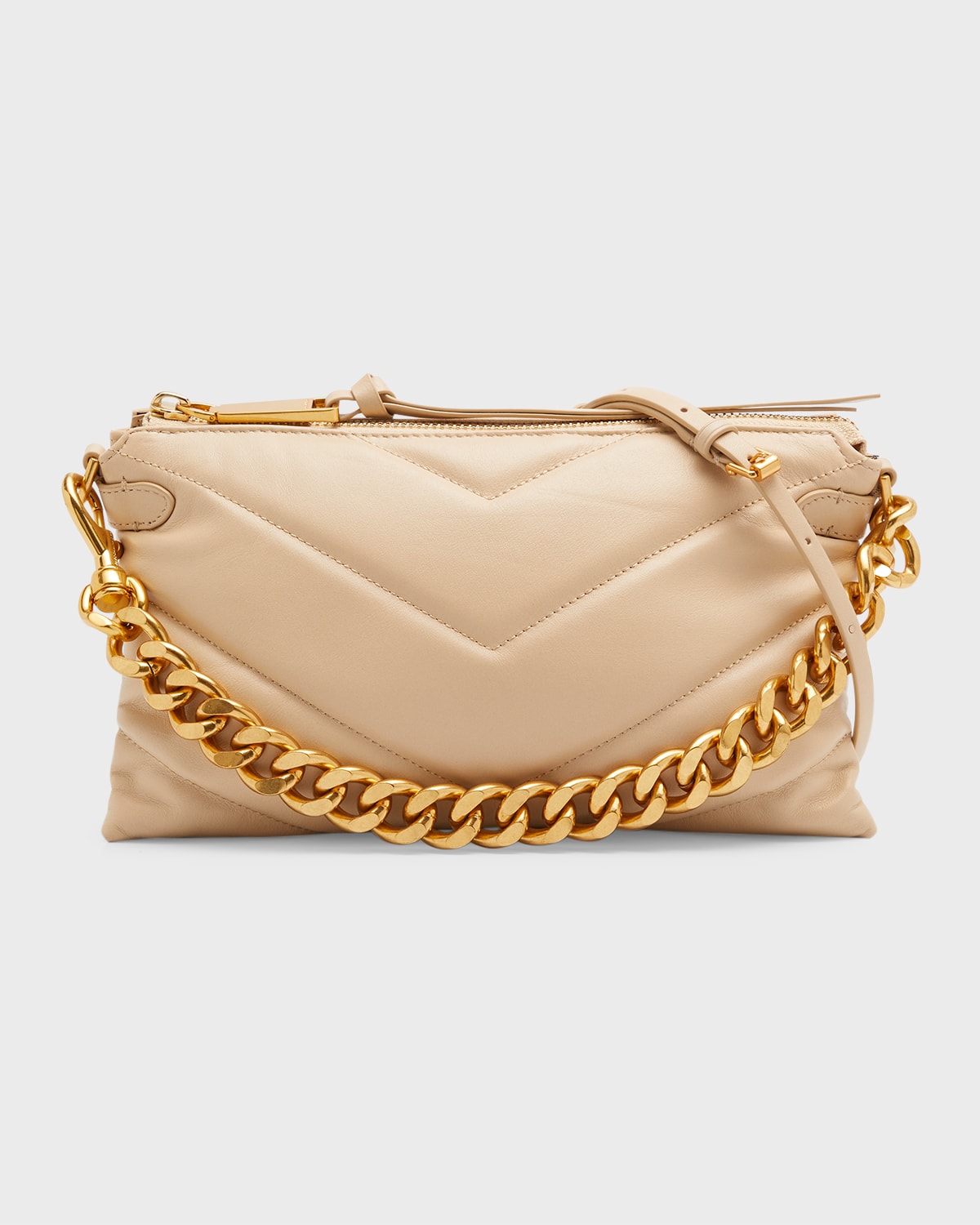 Rebecca Minkoff Edie Maxi Medium Leather Crossbody Bag | Neiman Marcus