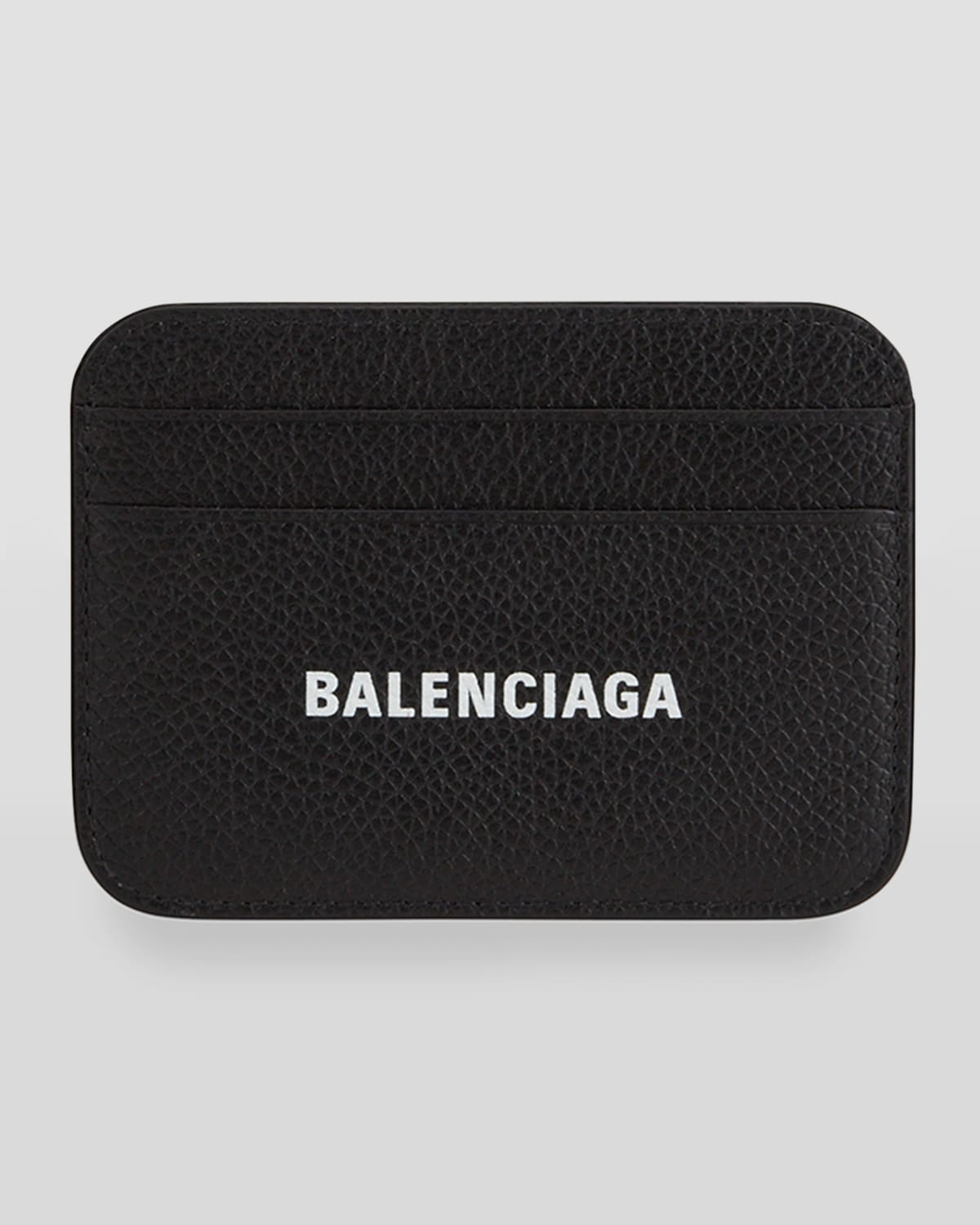 Balenciaga Cash DenimPrint Card Holder Neiman Marcus