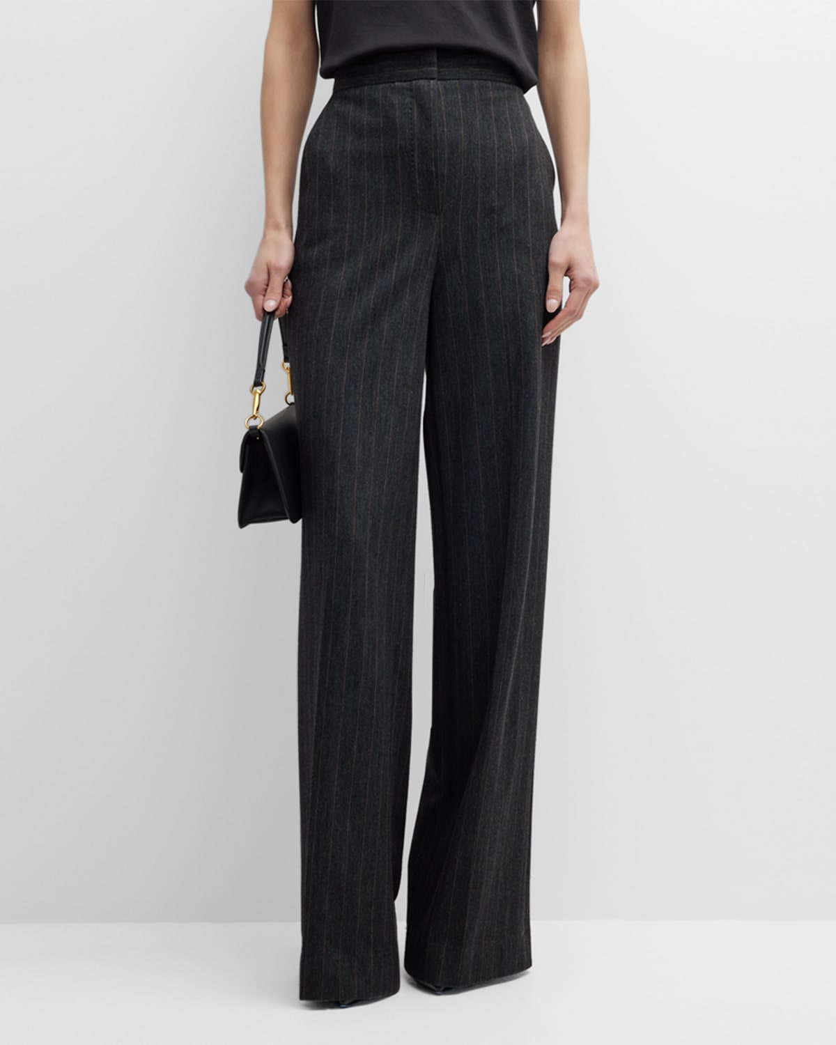 MARKAWARE CANTUTA PRINT SILK PANTS-