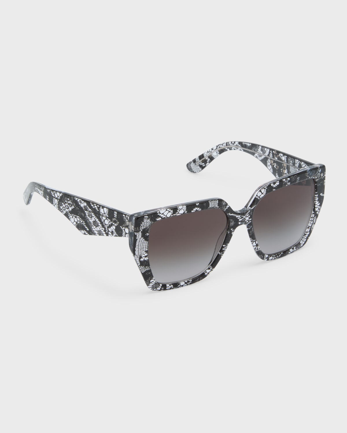 Dolceandgabbana Oversized Acetate Cat Eye Sunglasses Neiman Marcus