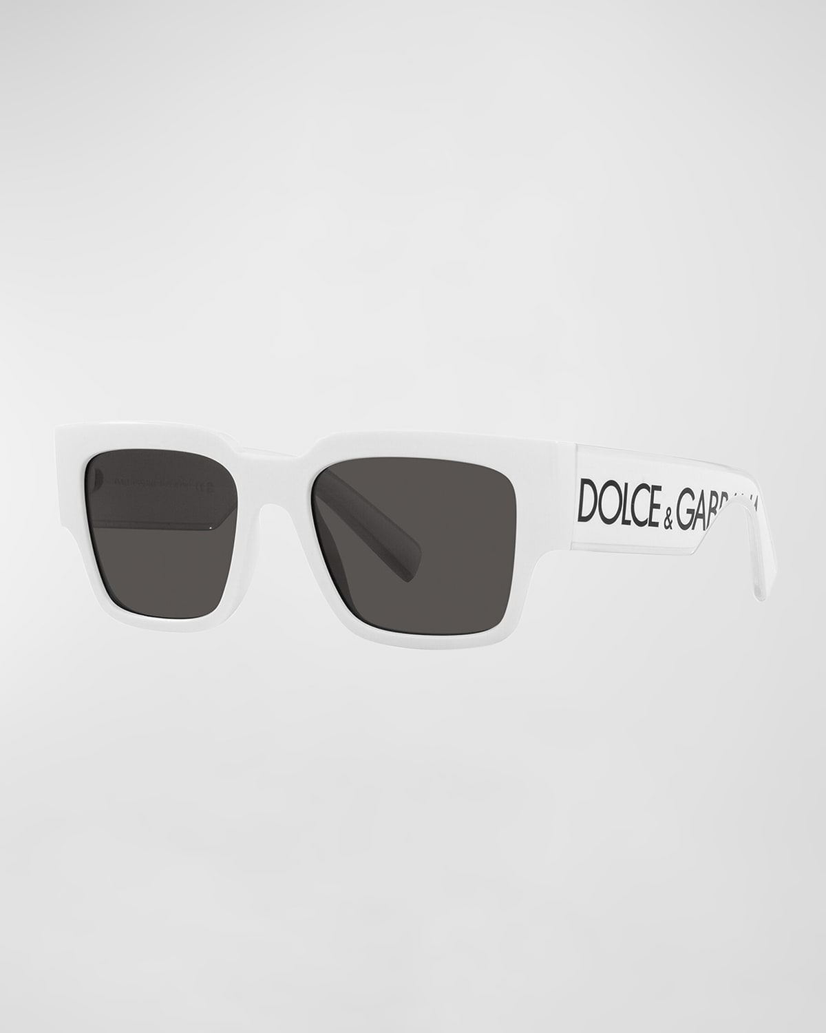 Dolce&Gabbana Men's DGLogo Square Sunglasses Neiman Marcus