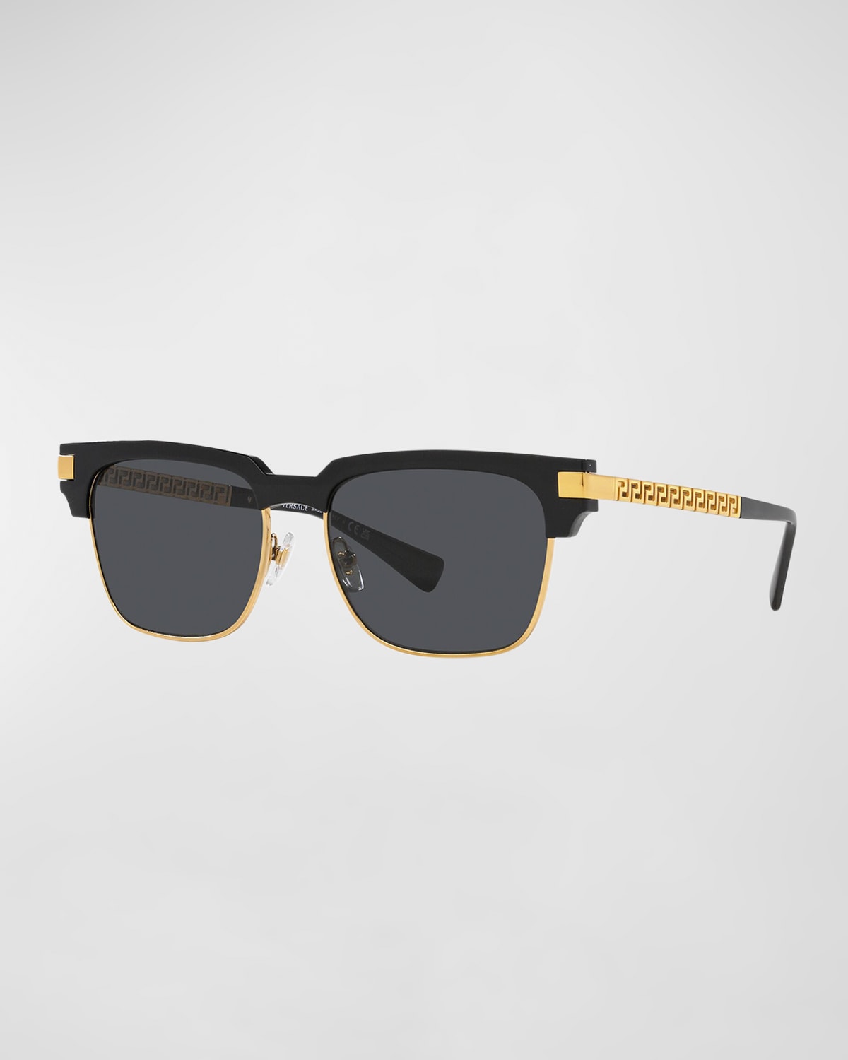 TOM FORD Men's FT0997-Hudson Half-Rim Square Sunglasses | Neiman Marcus