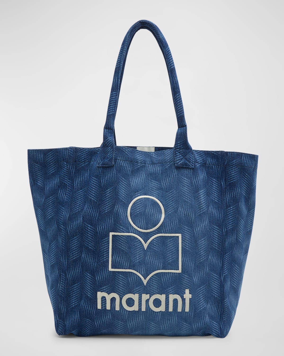 Isabel Marant Yenky Washed Canvas Tote Bag | Neiman Marcus