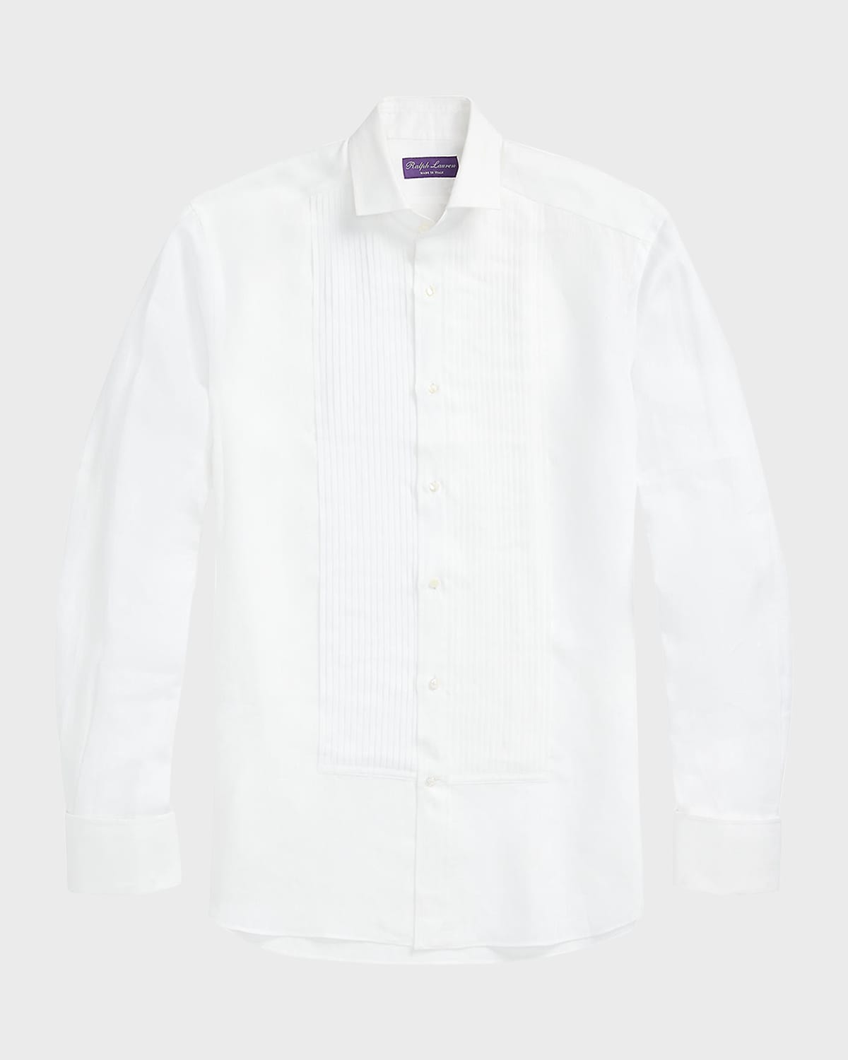 Alexander McQueen Men's PleatedBib Tuxedo Shirt Neiman Marcus