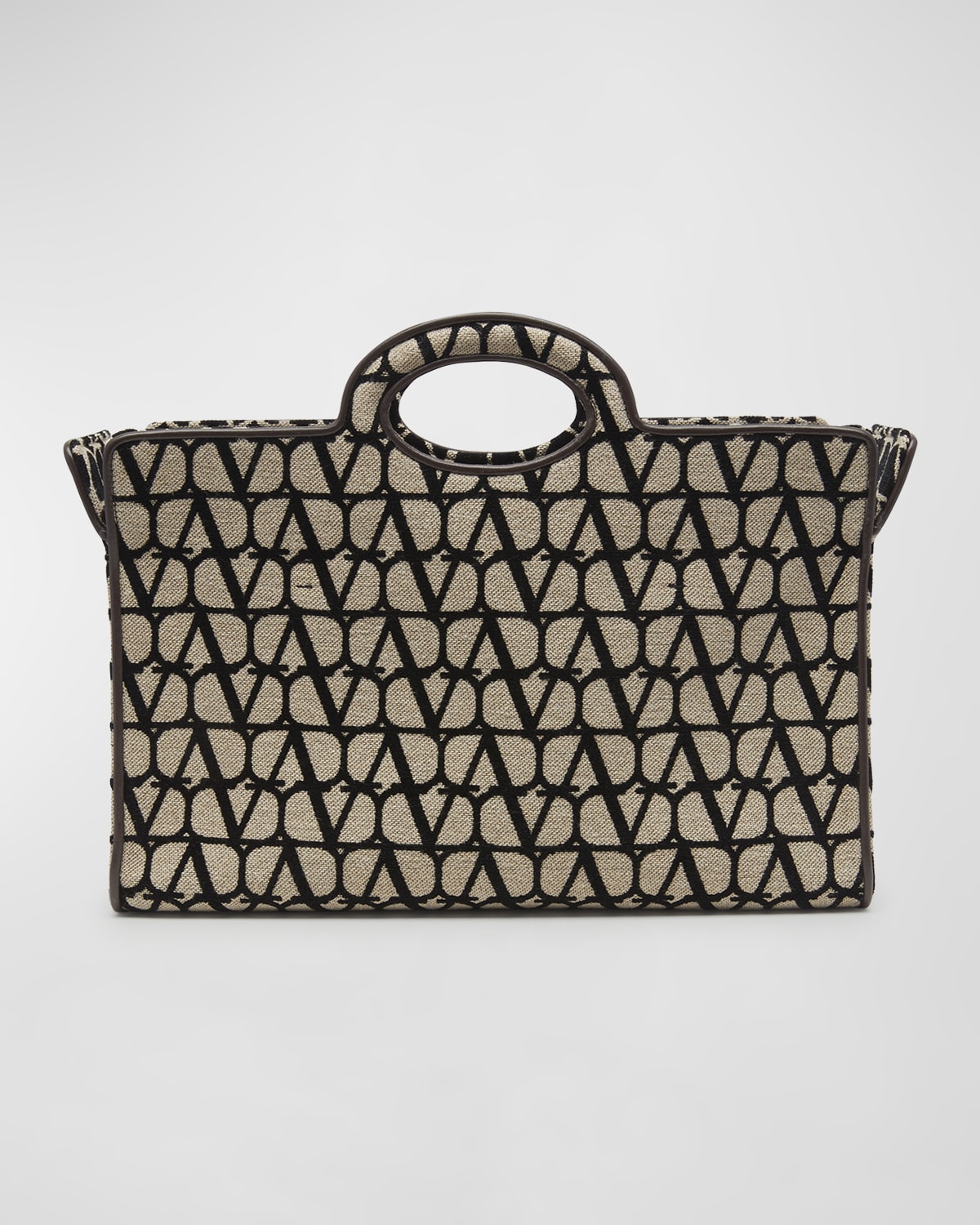 Valentino Garavani VLOGO Medium Toile Iconographe Tote Bag | Neiman Marcus
