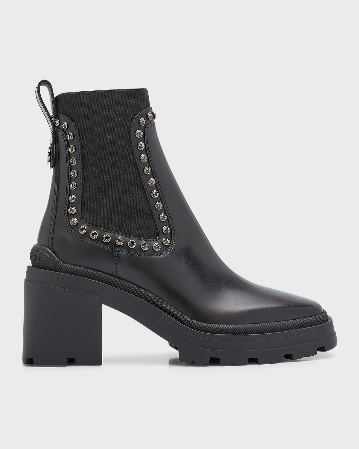 jimmy choo rourke leather chelsea boots