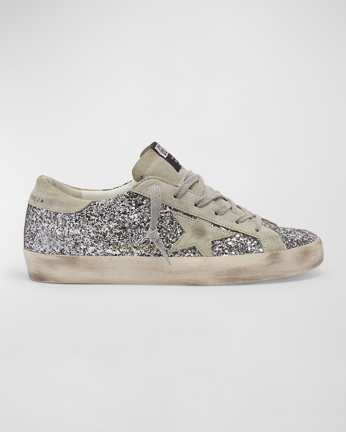 Golden Goose Superstar Lizard Glitter LowTop Sneakers Neiman Marcus