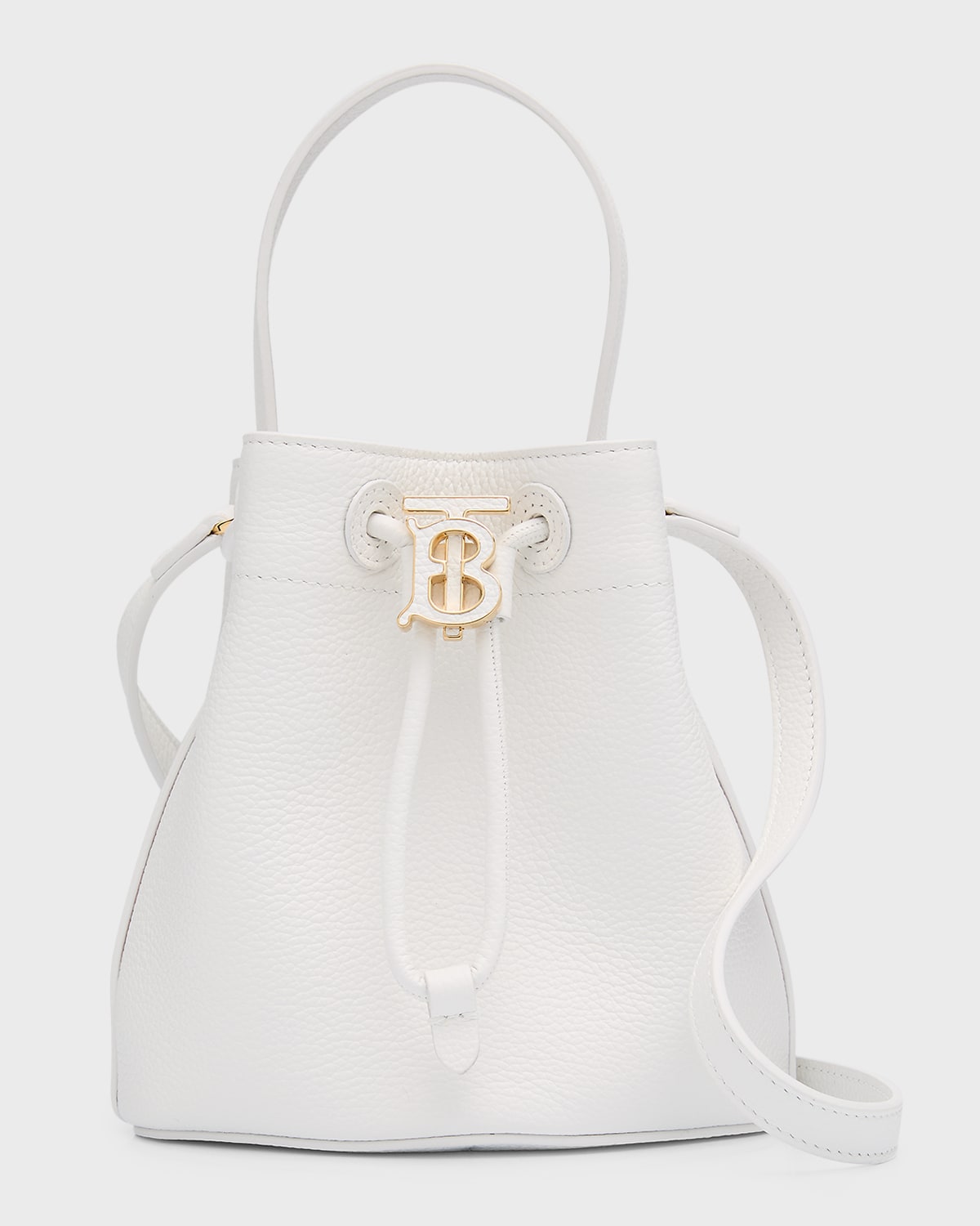 Burberry Check Drawstring Bucket Bag Neiman Marcus