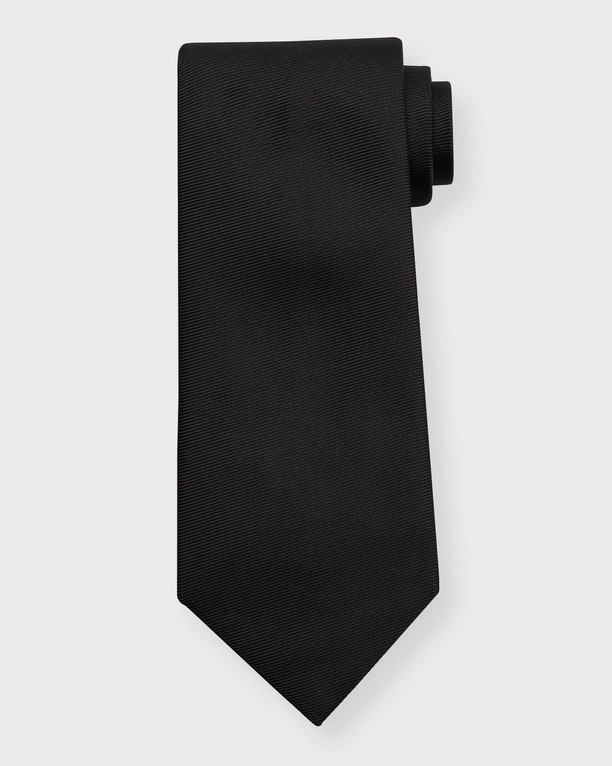 Tom Ford Men's Silk Tie Black