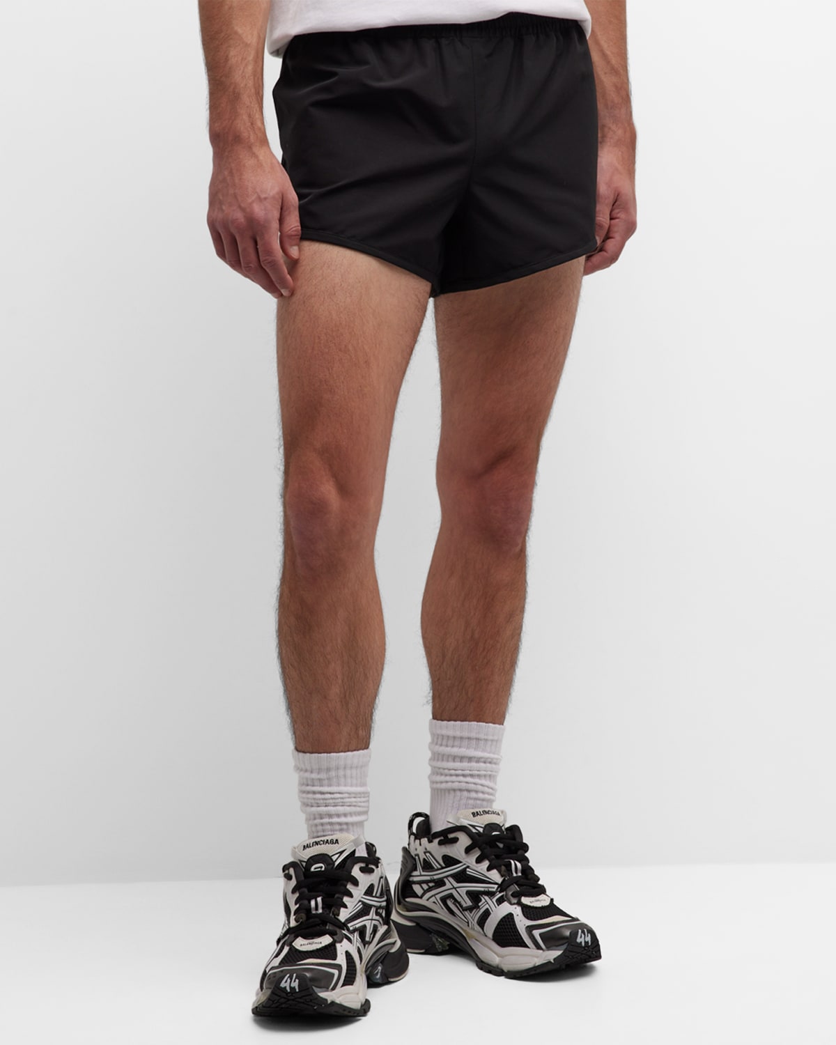 Balenciaga High Waist Shorts Set main image 1