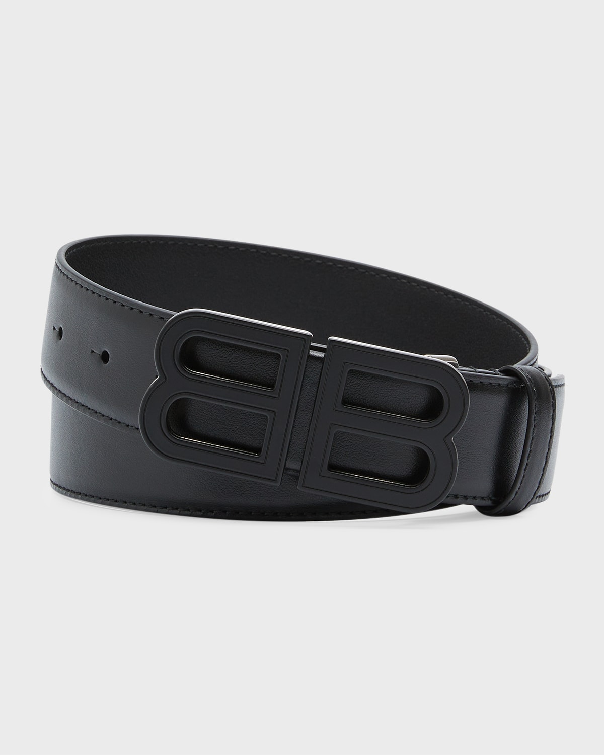 Balenciaga Men's BB Extra Large Belt | Neiman Marcus