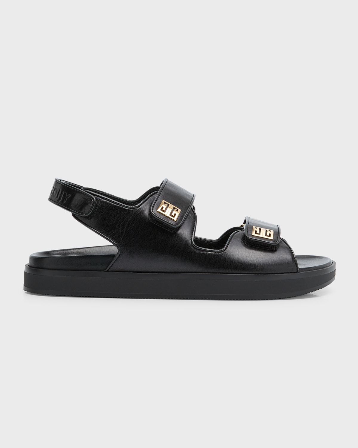 Givenchy 4G Logo Flat Sandals Neiman Marcus