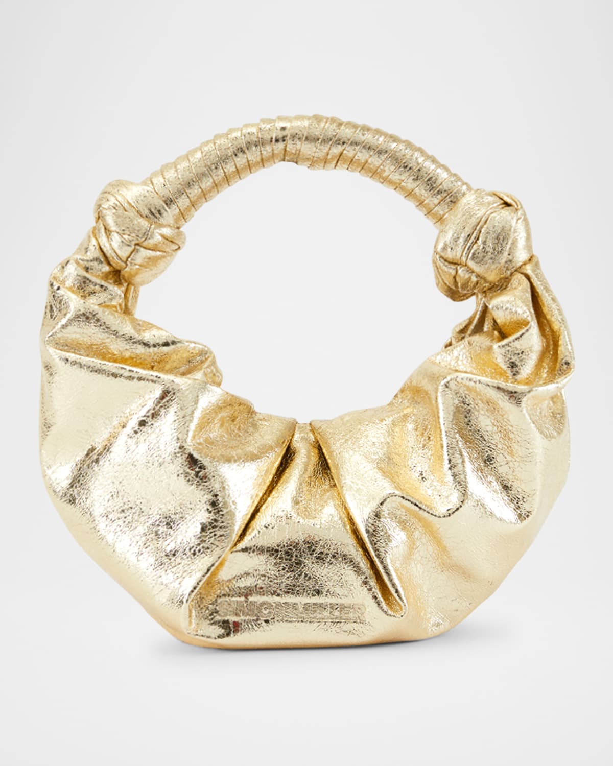 Simon Miller Lame Lopsy Metallic TopHandle Bag Neiman Marcus