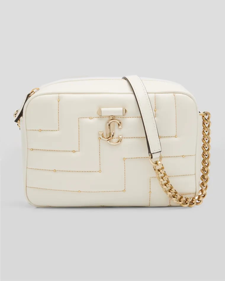 Jimmy Choo Varenne Quilted Lambskin Camera Crossbody Bag Neiman Marcus