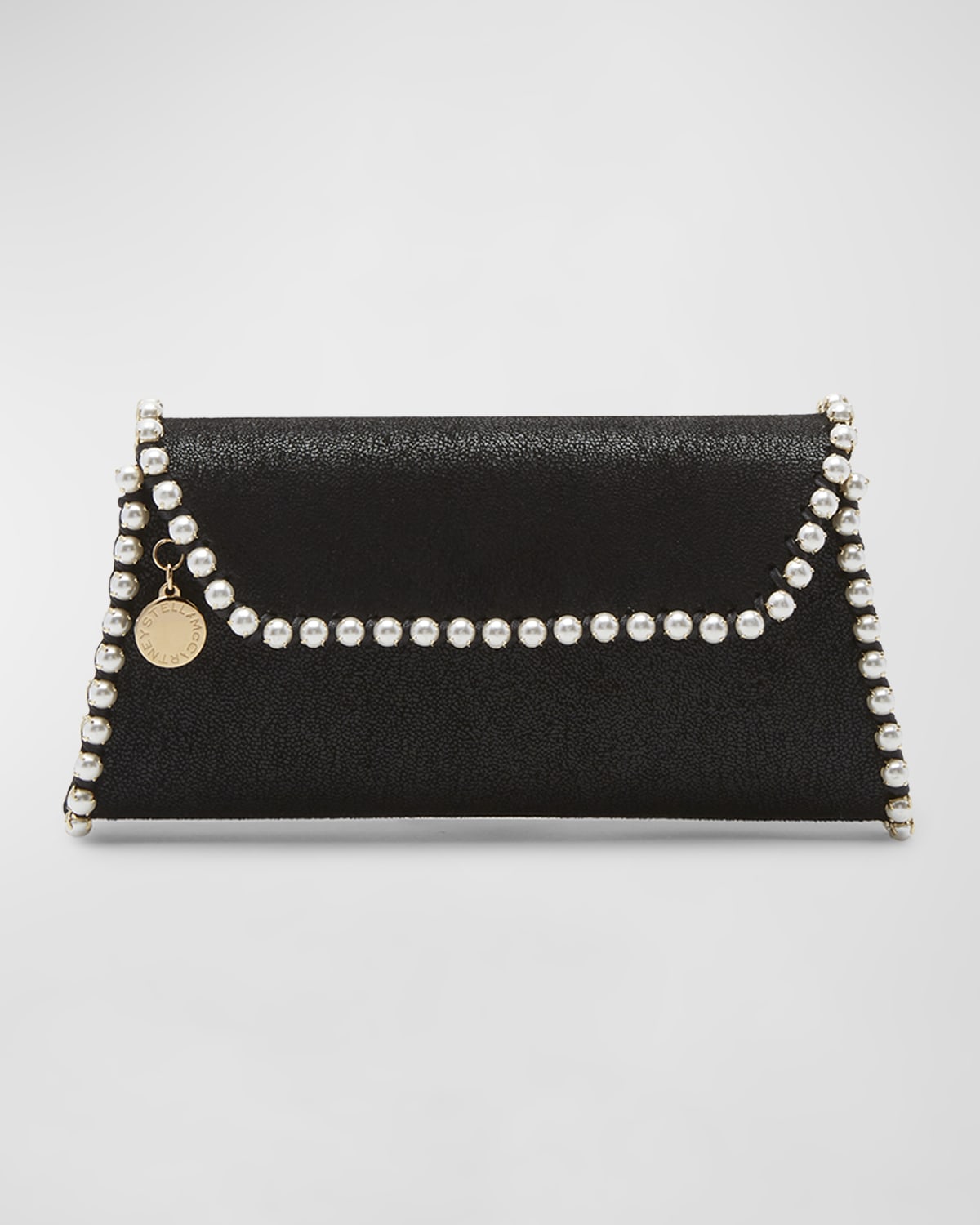Stella McCartney Falabella Allover Eco Crystal Clutch Bag Neiman Marcus