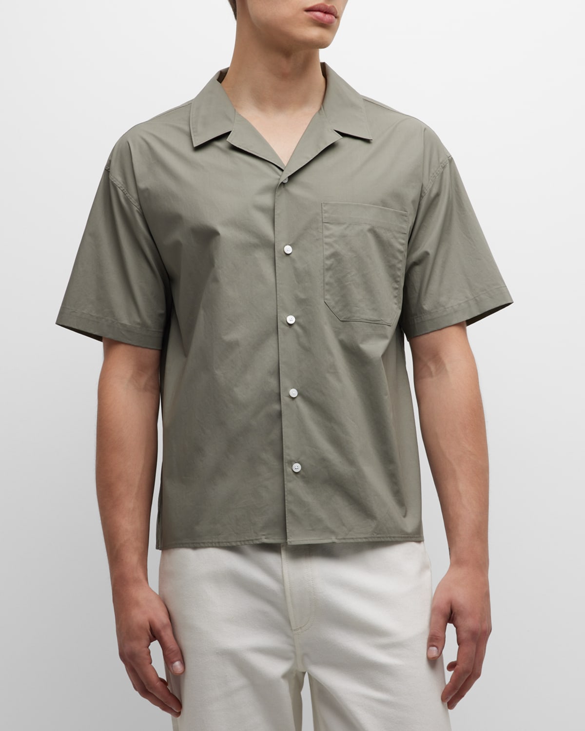 Men's Camp Shirt - Black main image 1