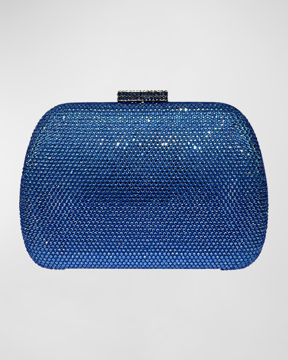 DeMellier Cannes Embellished Satin Clutch Bag | Neiman Marcus