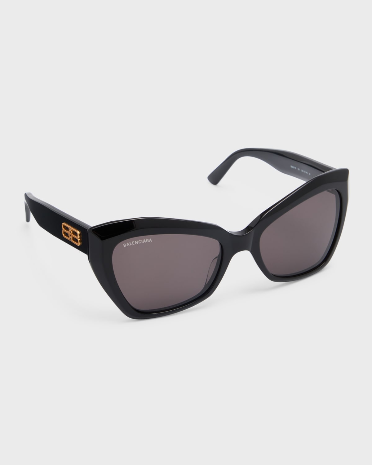 Balenciaga BB0271S Logo Acetate Butterfly Sunglasses | Neiman Marcus