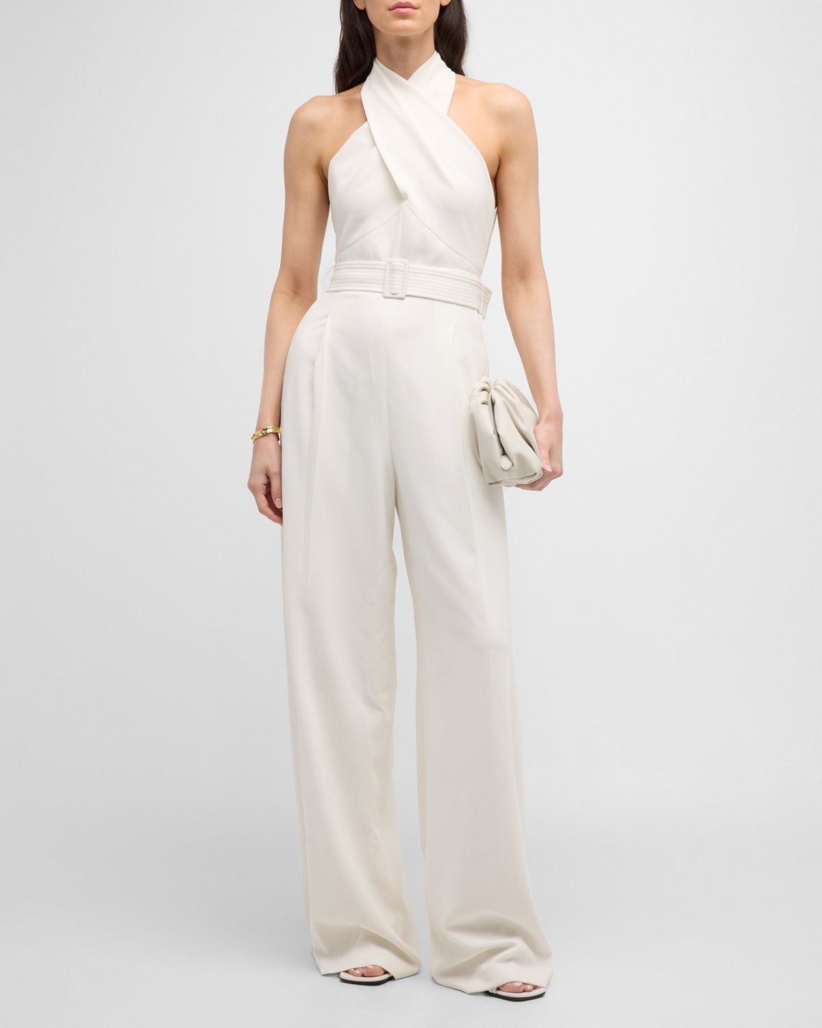 A.L.C. Kieran II Tailored Wide-Leg Jumpsuit | Neiman Marcus