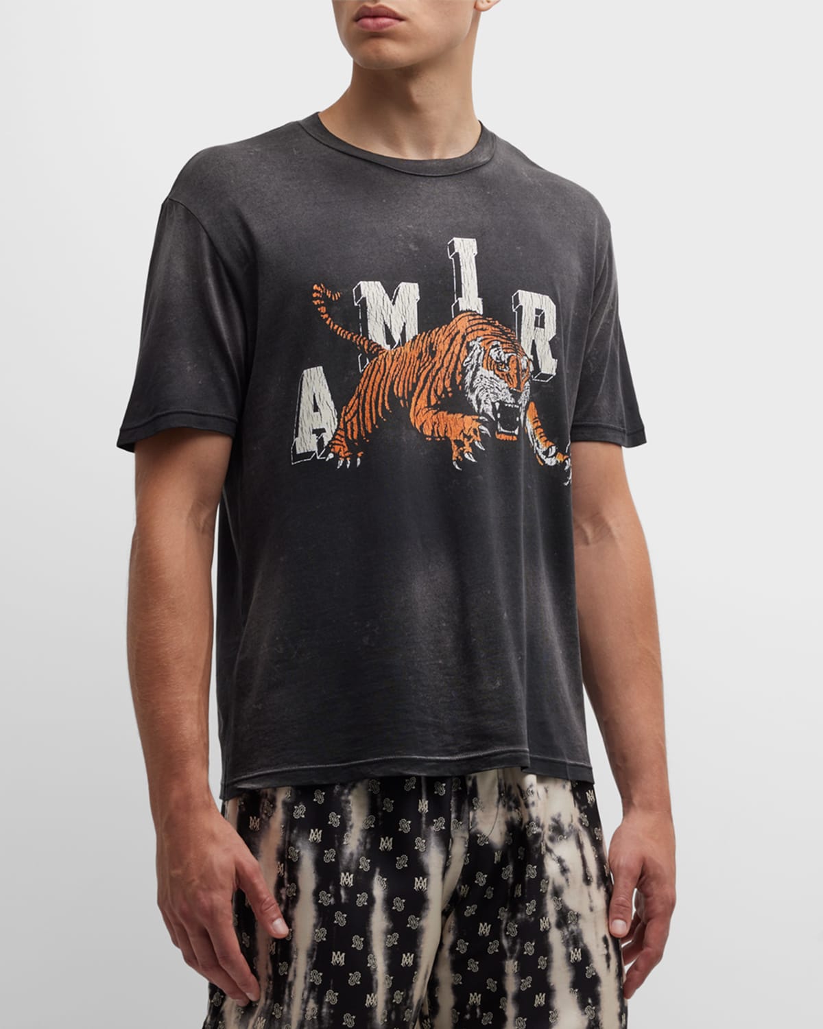 Kenzo Men's Tiger Varsity Oversized T-Shirt | Neiman Marcus