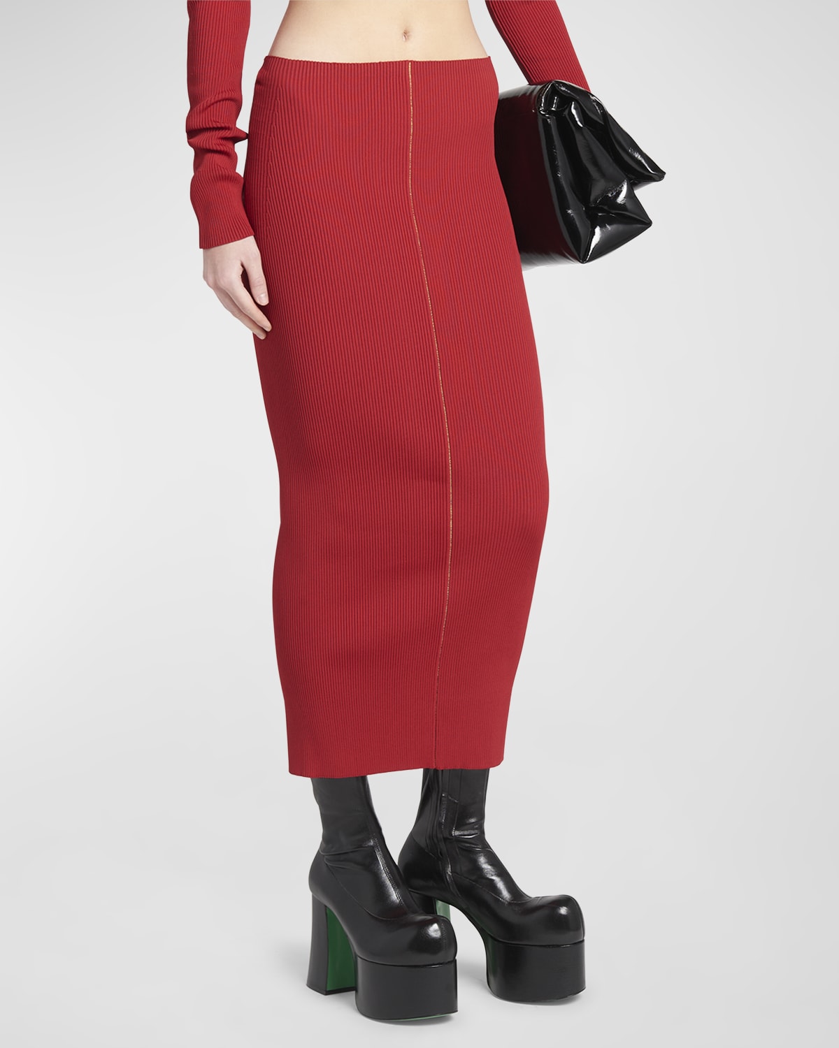MIDI ROUND SKIRT SEMBA STYLE main image 0