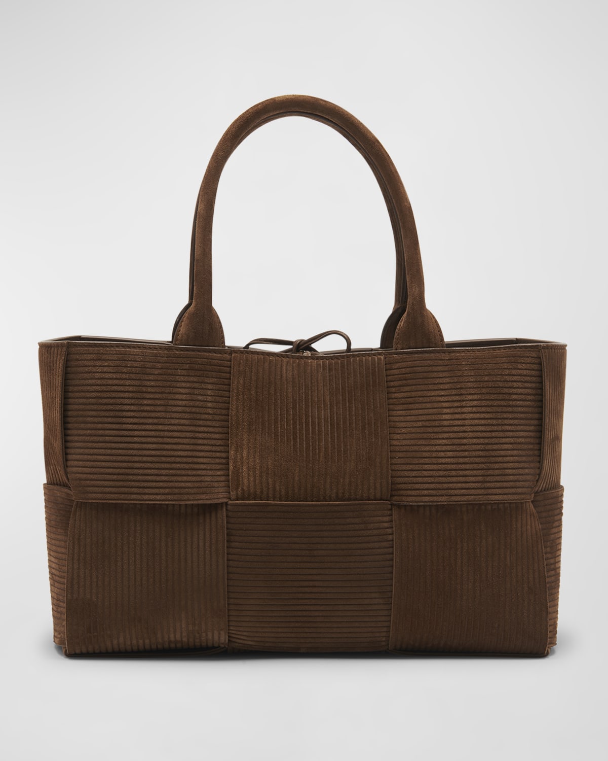 Bottega Veneta Arco Woven East-West Tote Bag | Neiman Marcus